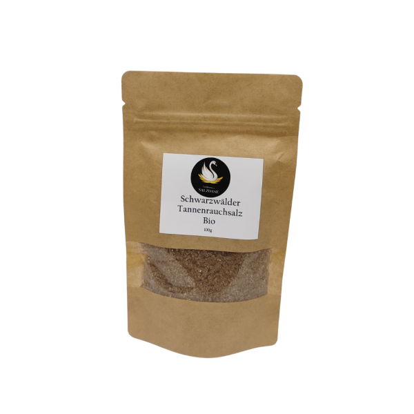 Goldmarie’s Salzoase Tannenrauchsalz Schwarzwälder Art Bio – Geräuchertes Meersalz