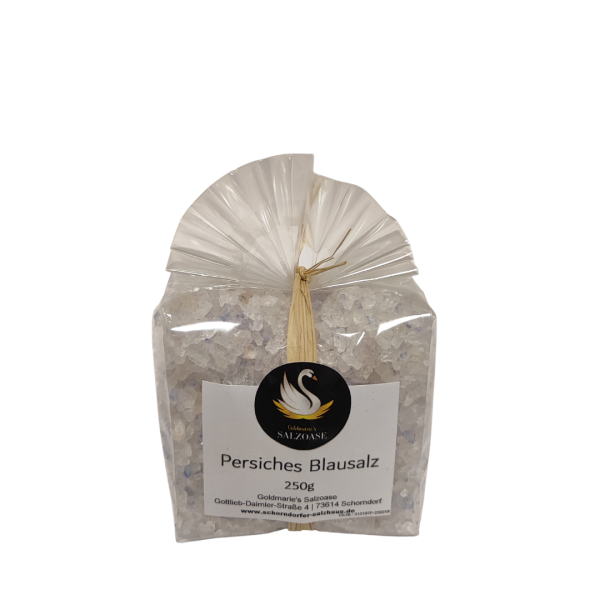 Persisches Blausalz Grob 250g – Edles Kristallsalz für die Mühle | Goldmarie’s Salzoase