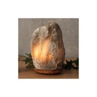 Salzkristall Lampe ROCK Grey Line 2–3 kg Naturform...