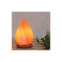 Salzkristall Tropfen Lampe ca. 20 cm – Salzlampe...