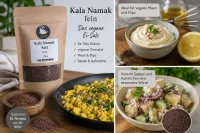 Kala Namak fein 100g – Indisches Schwarzsalz mit typisch würzigem Ei-Aroma