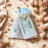 Himalaya Badesalz mit Rosenblüten –...