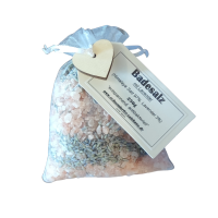 Himalaya Badesalz mit Lavendel – Natursteinsalz 250g