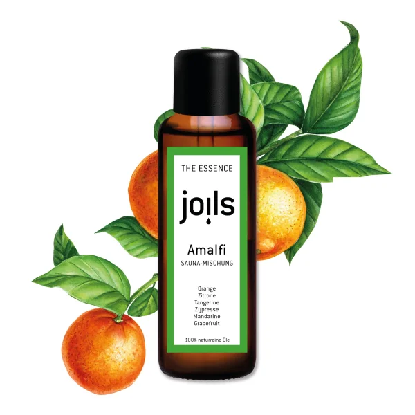 JOILS Saunaaufguss Amalfi – Zitrus Sauna Duft mit Orange, Mandarine & Zypresse