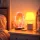 Salzkristalllampe 1,5–2 kg – „Natural Rock Glow“ Kristall Salzlampe mit Holzsockel