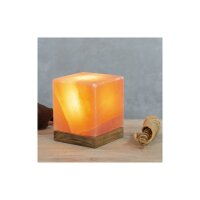 Salzkristalllampe Kubus – „Crystal Cube...