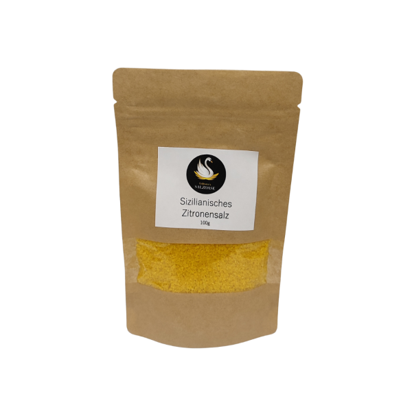 Sizilianisches Zitronensalz – Aromatisches Meersalz mit Zitrone & Kurkuma | Goldmarie’s Salzoase