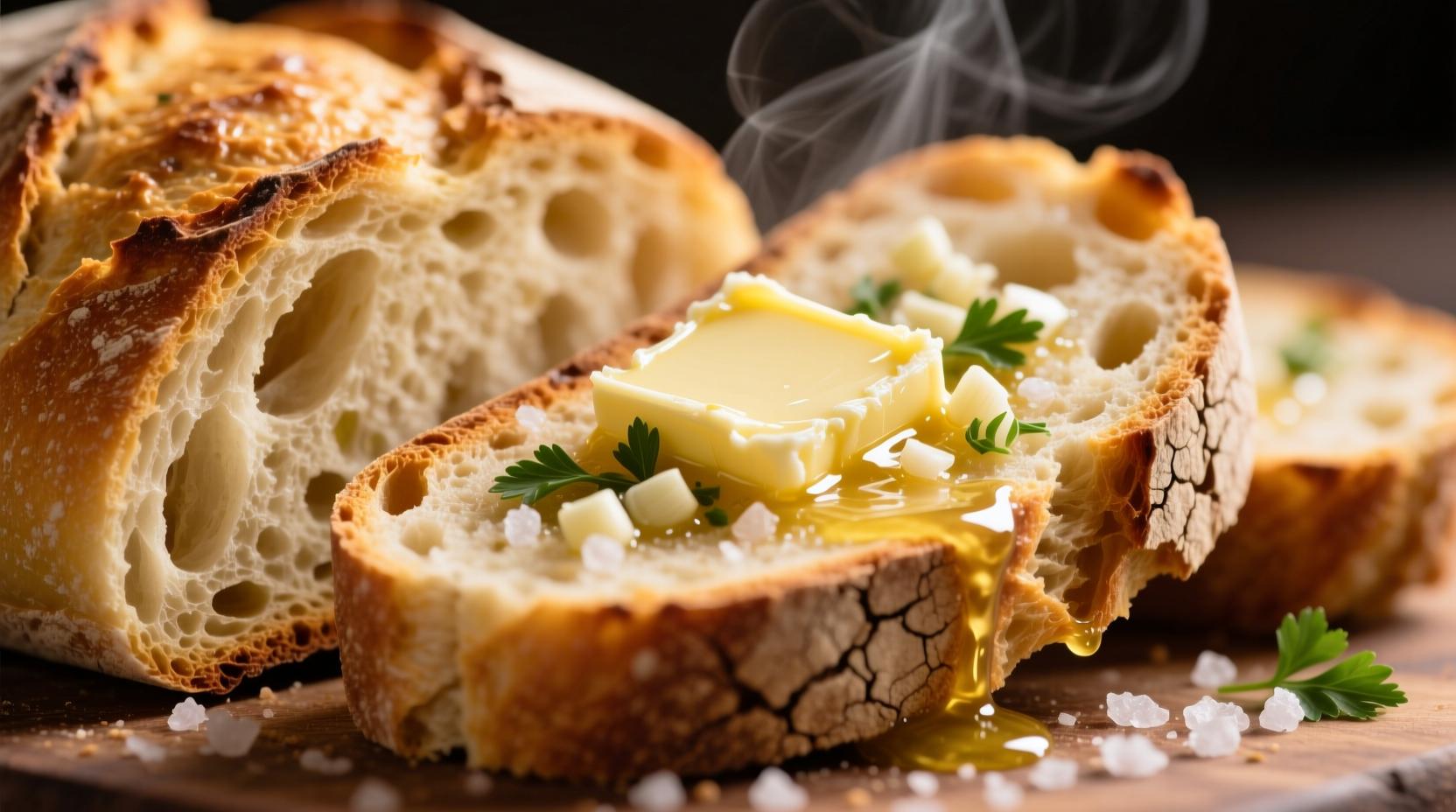 Brot mit Butter und Fleur de Sel